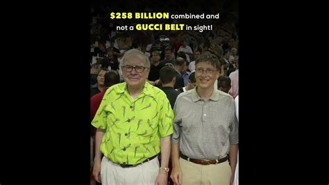 billions and not a gucci belt in sight|$258 BILLION combined and not a GUCCI BELT in sight. .